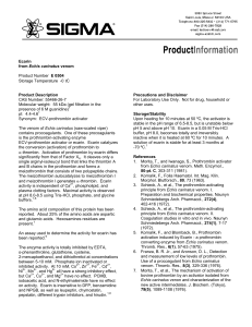 Product Information Sheet - Sigma