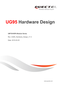 UG95 Hardware Design