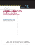 Criminalistics - Homework Market