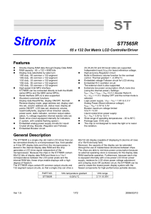 ST7565R - ELECTRONIC ASSEMBLY