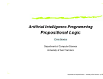 Propositional Logic - University of San Francisco