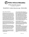 Quantitative Analysis Spectroscope #CQ$ 42581