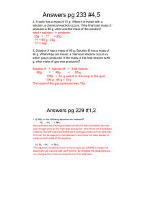 Answers pg 233 #4,5