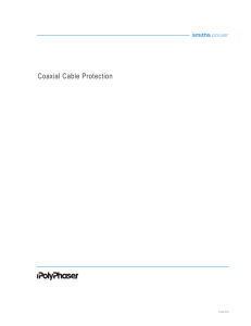 Coaxial Cable Protection