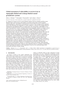 Global assessment of vulnerability to sealevel rise in