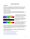 Spectra Student Guide