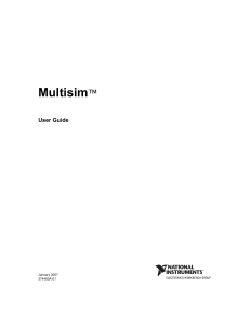 Multisim User Guide - National Instruments