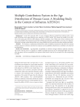 Multiple Contributory Factors to the Age