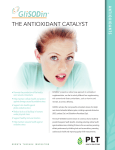 THE ANTIOXIDANT CATALYST