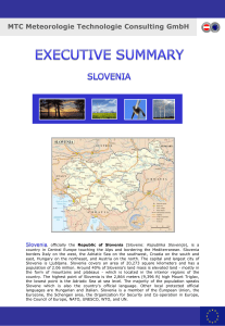 Slovenia - MTC Meteorologie Technologie Consulting GmbH