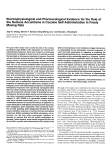 Electrophysiological and Pharmacological Evidence for the Role of
