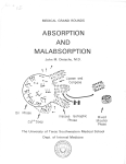 absorption and malabsorption