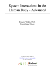 System Interactions in the Human Body - Advanced