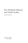 The Wahhabi Mission and Saudi Arabia