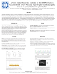 A Novel Splice Donor Site Mutation in the MYBPC3 Gene is