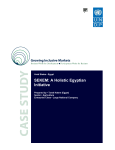 SEKEM: A Holistic Egyptian Initiative, UNDP Report, 2007