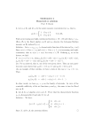 Mathematics 4 Homework 2, solutions Prof. F. Brock 1. Let x 0 ∈ R