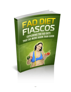 Chapter 1 - Skinny Detox, Natural Detox and Weight Loss Products