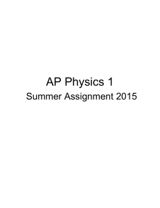 AP Physics 1