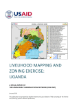 livelihood mapping and zoning exercise: uganda
