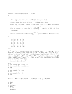 3-1, 3-2, 3-3, 3-4. 3-1. 1. Let c = ∑ i ai, then ∀n > 0, p(n)