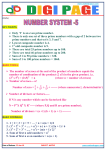 KEY POINTS: Only `2` is an even prime number. There is only one