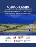 geotour guide - Ministry of Energy and Mines and Responsible for