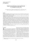 Opioid Use at the End of Life and Survival in a Hospital at Home Unit