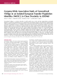 Genome-Wide Association Study of Generalized Vitiligo in an