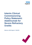 Adalimumab for Severe Refractory Uveitis