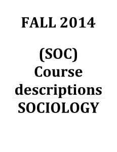 fall 2014 course descriptions - Indiana University Bloomington