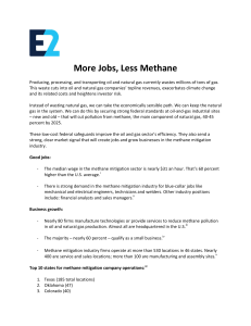 More Jobs, Less Methane - Environmental Entrepreneurs
