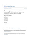 Accounting for Nonlinearities in Mathematical Modelling of Quantum
