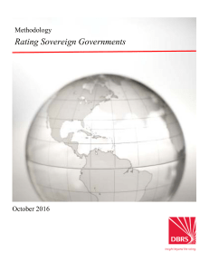 Rating Sovereign Governments