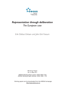 Representation through deliberation The European case