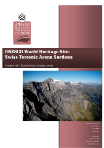 UNESCO World Heritage Site: Swiss Tectonic Arena Sardona