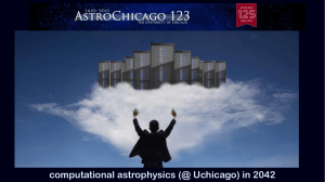 computational astrophysics (@ Uchicago) in 2042