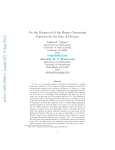 On the Reciprocal of the Binary Generating Function for the Sum of