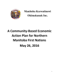 A Community-Based Economic Action Plan for Northern Manitoba