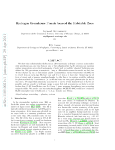 Hydrogen Greenhouse Planets Beyond the Habitable Zone