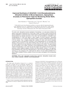 Improved Synthesis of (3E,6Z,9Z)-1,3,6,9