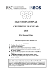 42nd INTERNATIONAL CHEMISTRY OLYMPIAD
