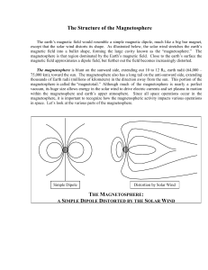 The Structure of the Magnetosphere
