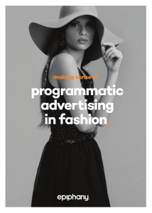 programmatic advertising in fashion.