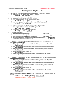 Solutions to semester2 practice problems - Head