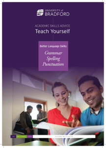 Teach Yourself - University of Bradford