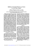 Inhibition of Anaerobic Bacteria as a Screen for