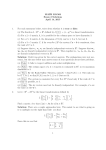 MATH 323.502 Exam 2 Solutions April 14, 2015 1. For each