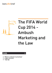 The FIFA World Cup - Ambush Marketing and the Law