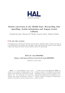 Mantle convection in the Middle East: Reconciling Afar - HAL-Insu